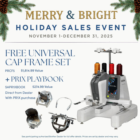 Brother Entrepreneur One PR1X Single Needle Embroidery Machine