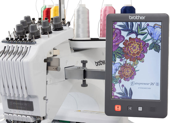 Brother Entrepreneur W PR680W 6-Needle Embroidery Machine – Aurora