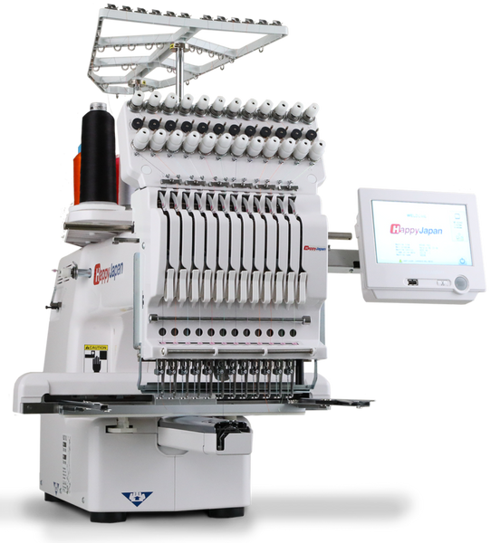 Happy Japan HCS3-1201 Voyager 12-Needle Embroidery Machine
