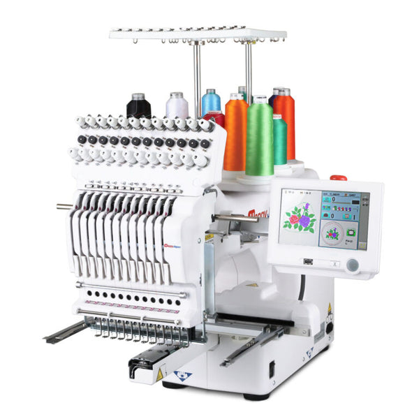 Happy Japan HCS3-1201 Voyager 12-Needle Embroidery Machine