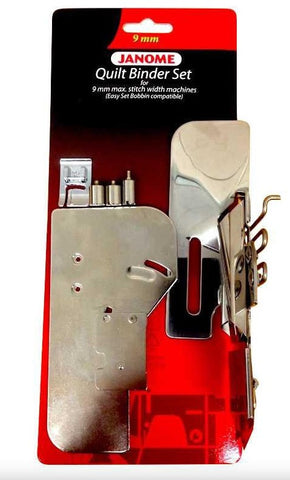 Janome Quilt Binder Set With Easy Set Bobbin Cover, 9mm