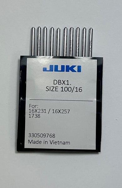 Juki Industrial Needles DBX1 - Size 100/16 - 10 pack – Aurora