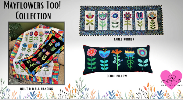 Mayflowers Too! Collection – Aurora Sewing Center