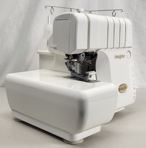 used Baby Lock Ovation air-thread serger with EXTRA FEET – Aurora Sewing  Center