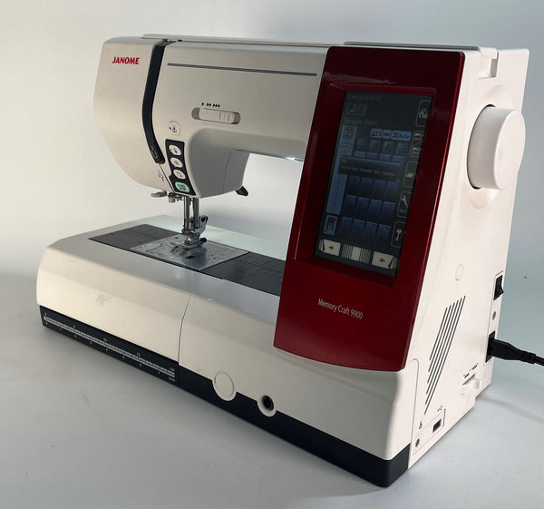used Janome Horizon Memory Craft 9900 sewing machine Aurora Sewing Center