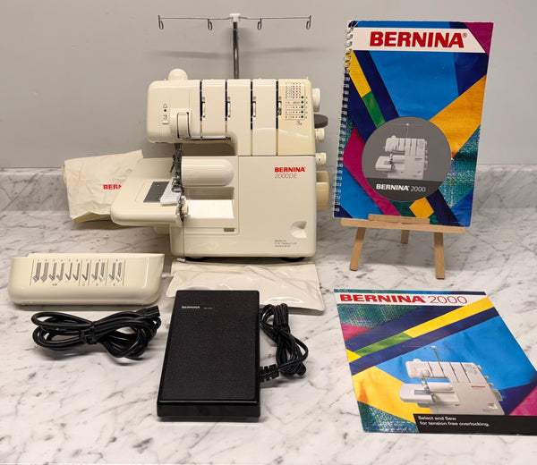 used BERNINA 2000 DE serger (excellent condition) – Aurora Sewing
