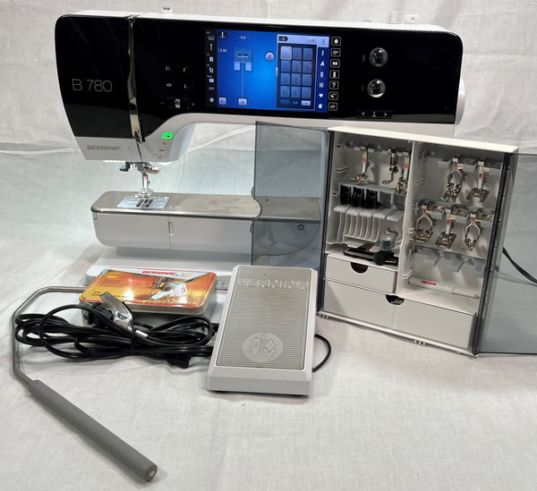 used BERNINA 780 sewing & embroidery machine Aurora Sewing Center