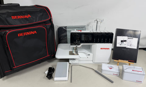 used (LIKE NEW) Bernina L890 airthread combination serger with