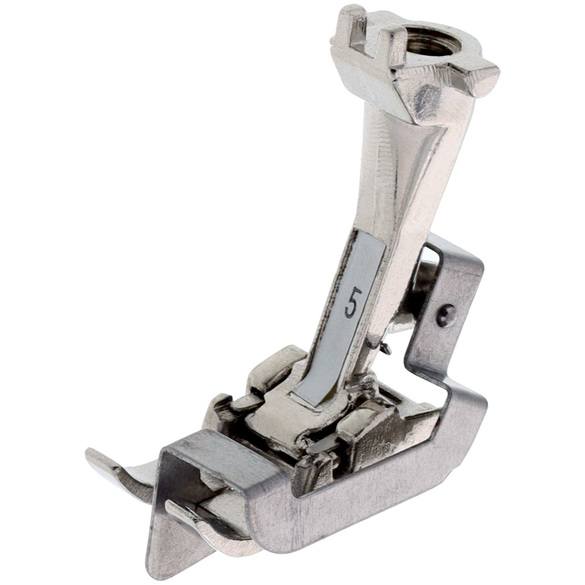 Evernice Piedino Rullo Per Macchine Da Cucire Bernina Old Style (Modelli 500-1630) - Plastica Trasparente, Ideale Per Pelle, Denim E Tessuti Difficili