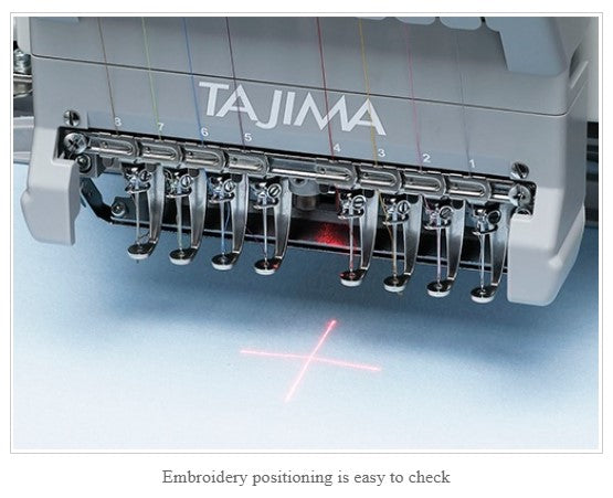 JUKI/Tajima Sai 8-Needle Embroidery Machine with CAP FRAME