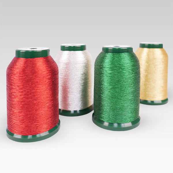 KingStar Holiday Quartet 4 Pack Metallic Thread – Aurora Sewing Center