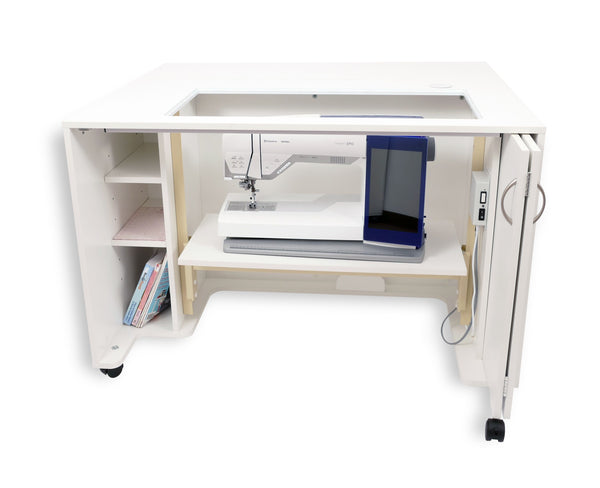 Model 5400 Electric Lift Sewing Cabinet – Aurora Sewing Center