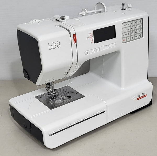 used (like new) Bernette b38 sewing machine – Aurora Sewing Center