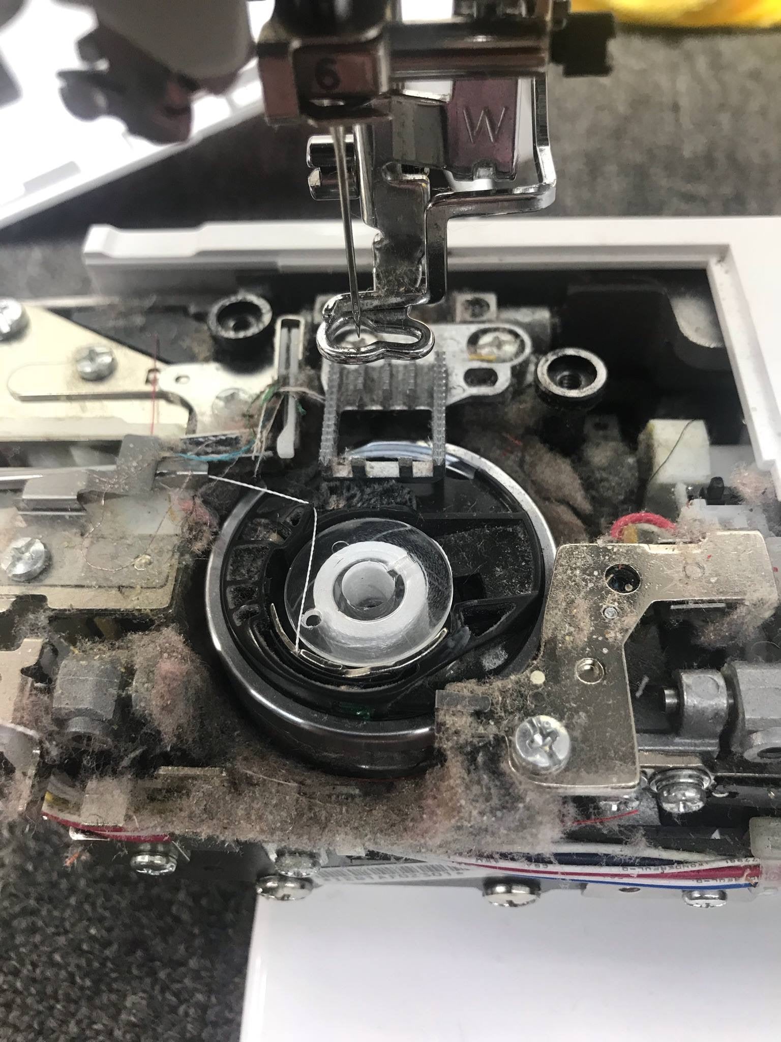 Is it time to get your sewing machine SERVICED? Aurora Sewing Center