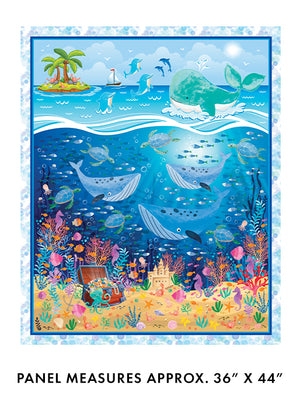 Benartex - Let's Swim Panel