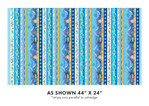 Benartex - Let's Swim Stripe