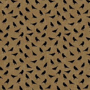 Harvest Gathering by Dianna Swartz - Crows Nutmeg - 1 Yard