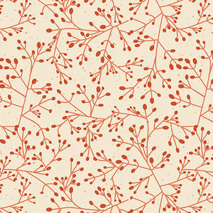 Bernartex- Wishflower - Tallium Tangle Orange