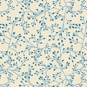Bernartex- Wishflower - Tallium Tangle Blue