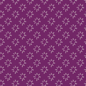 Bernartex- Wishflower - Dandy Dark Purple