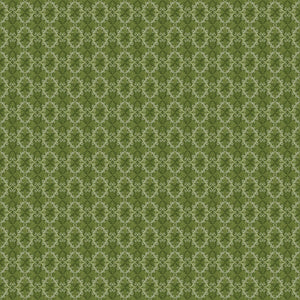 Harvest Gathering by Dianna Swartz - Medallion Geo Forest - 1 Yard