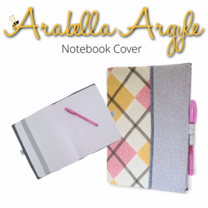 Sookie Sews Arabella Argyle Notebook Cover Serger Pattern