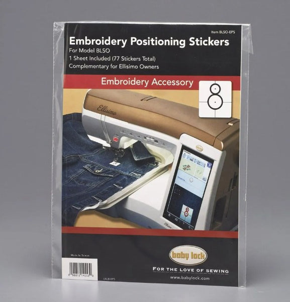 Lock Point Sticker Baby Lock End Point Stickers - BLSO-EPS – Aurora Sewing Center