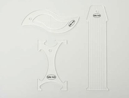Baby Lock 3/16 Inch Basic Ruler Set (Low Shank) - BLRK2-LS – Aurora ...