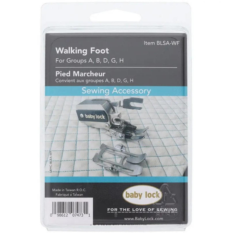 Baby Lock Dynamic Walking Foot (all metal) BLSAWF Aurora Sewing Center