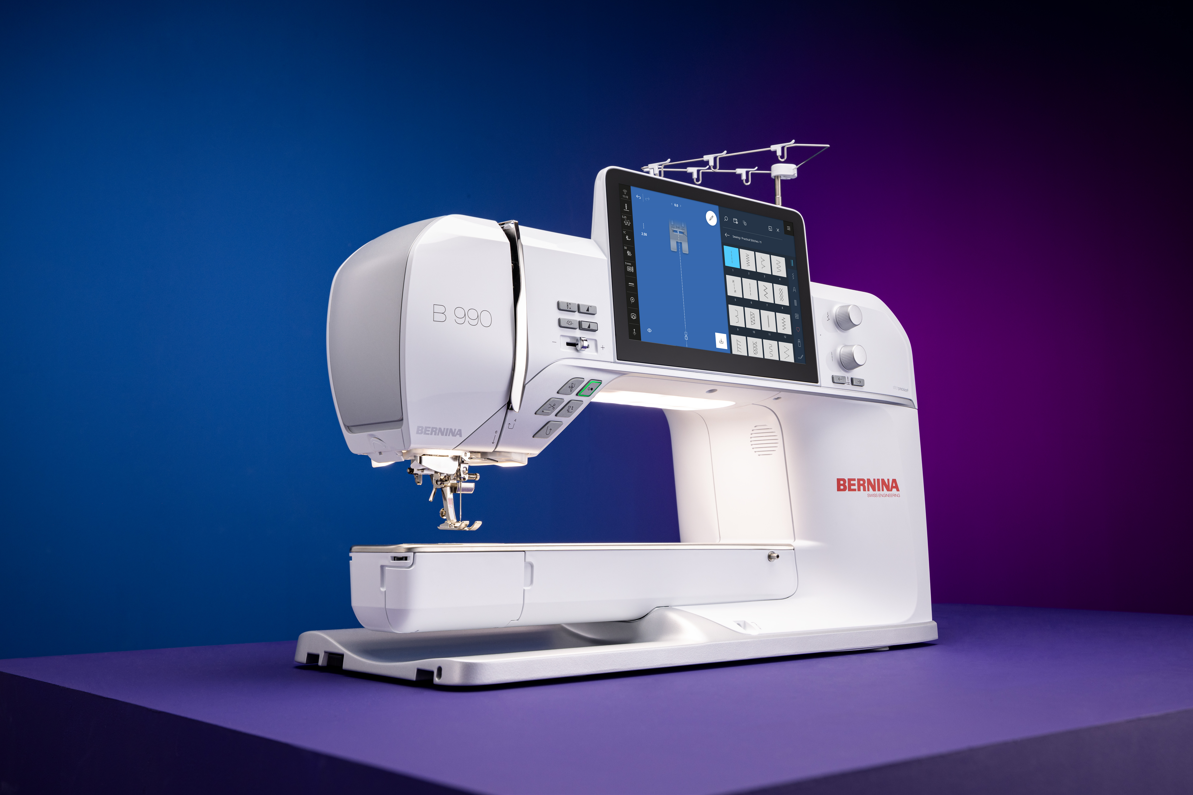 Bernina 990 Sewing & Embroidery Machine – Aurora Sewing Center