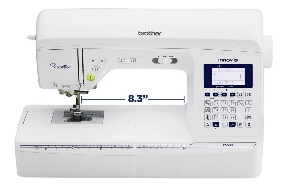 Brother Pacesetter PS500 Sewing Machine – Aurora Sewing Center