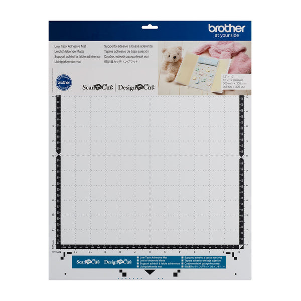 Brother ScanNCut DX 12 x 24 Standard and Low-Tack Adhesive Mats and 12 x 12 Non-Tack Scanning Mat