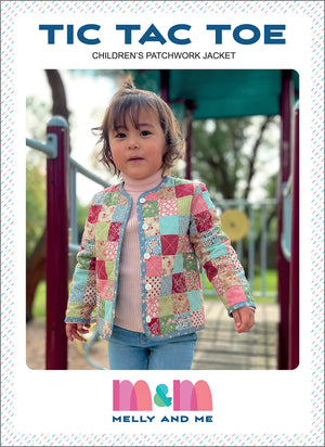 Tic Tac Toe Kids Patchwork Jacket Pattern