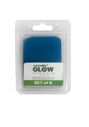 Cutterpillar Adhesive Mounting Plates (Set of 6)