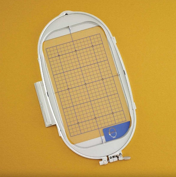 Embroidery Hoop and Grid (6.25
