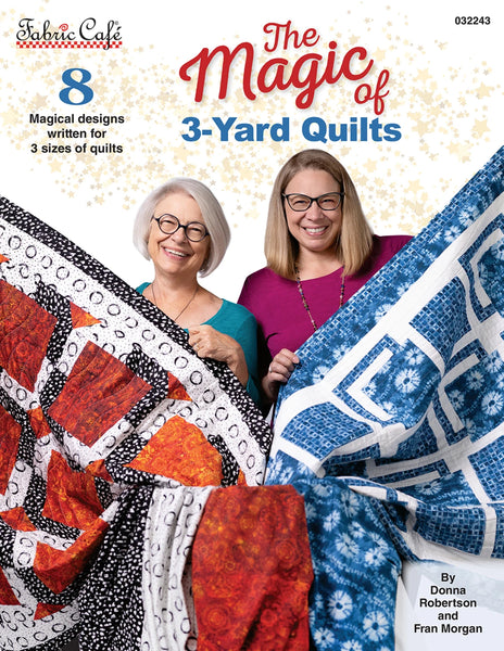 Three Patterns Book The Magic of 3-Yard Quilts Pattern Book FC032243 – Aurora Sewing Center