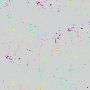 Tula Pink Graywork - Fairy Dust Fog- 1 Yard
