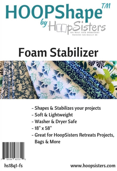HoopSisters - HOOPShape Foam Stabilizer – Aurora Sewing Center