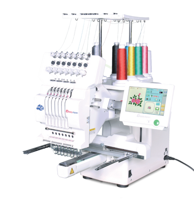 Happy Japan HCH-701P 7-needle Embroidery Machine – Aurora Sewing