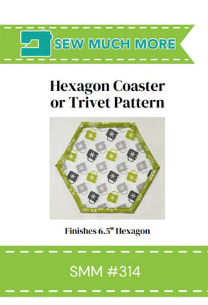 SMM 314 - Hexagon Coaster or Trivet Pattern