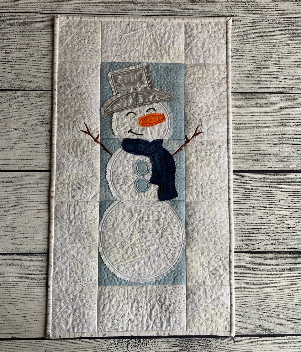 HoopSisters Snowman Wall Hanging – Aurora Sewing Center