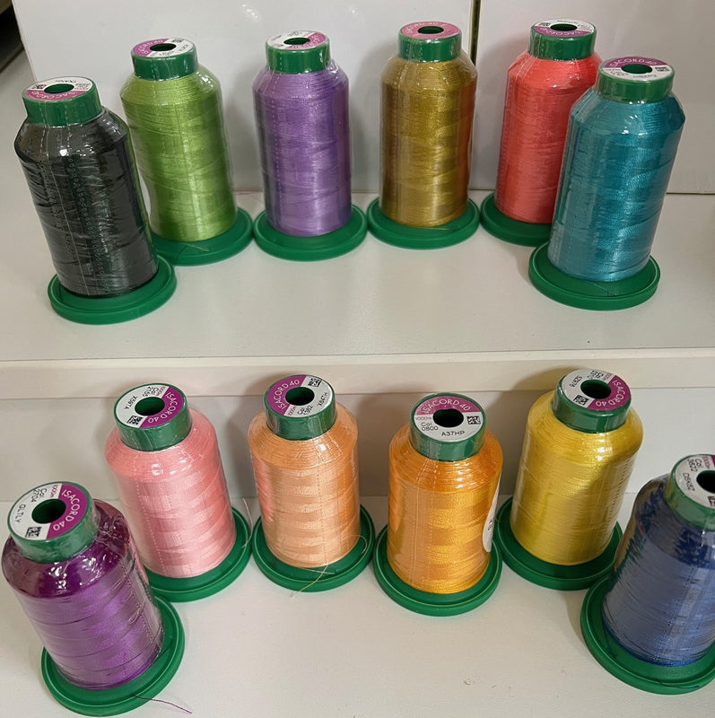 Kimberbell Mini Quilt Isacord Thread Kit - Jan - July – Aurora