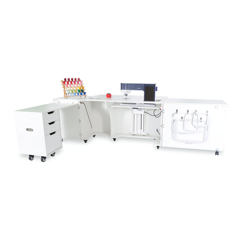MOD 2061 Electric Lift Sewing Cabinet – Aurora Sewing Center