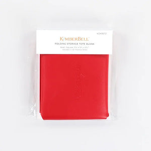 Folding Storage Tote Blanks - Red