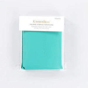 Folding Storage Tote Blanks - Turquoise
