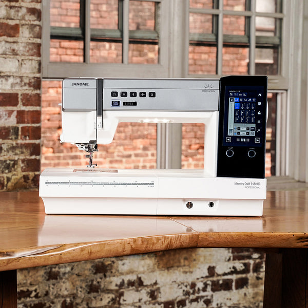 Janome Horizon Memory Craft 9480QCP Sewing Machine Aurora Sewing Center