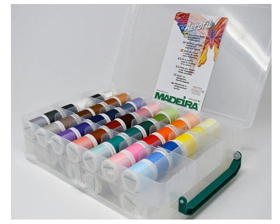 Madeira QUILT BOX Thread set 63 spools – Aurora Sewing Center
