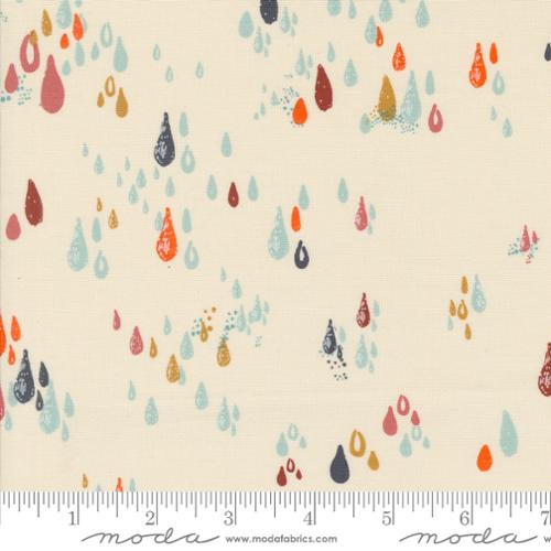 Moda Things Above - Raindrops - Eggshell - 1 Yard – Aurora Sewing Center