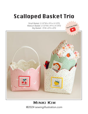 Scalloped Basket Trio Pattern