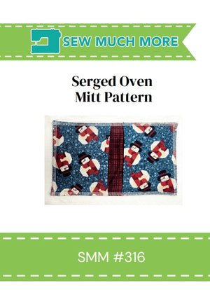 SMM 316 - Serged Oven Mitt Pattern
